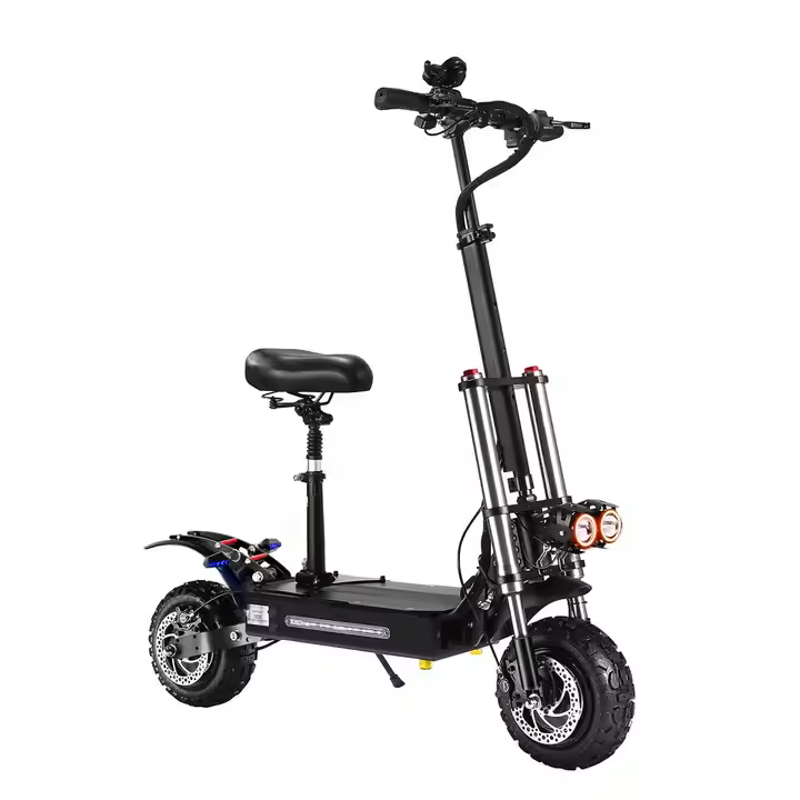 45kg heavy-duty electric scooter with reinforced carry handle for easy lifting