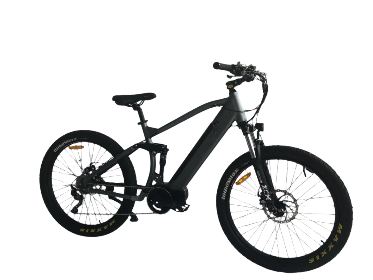 500W mid-drive motor e-bike with 100Nm torque and IP-rated waterproof Samsung battery