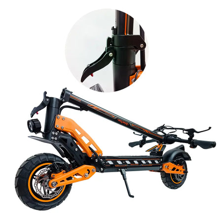 locking mechanism folded vs. unfolded