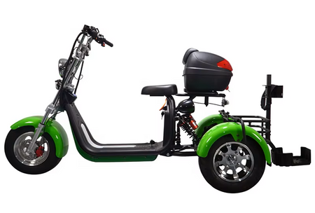 20Ah lithium battery compartment with 80-90km range for all-day golf rounds