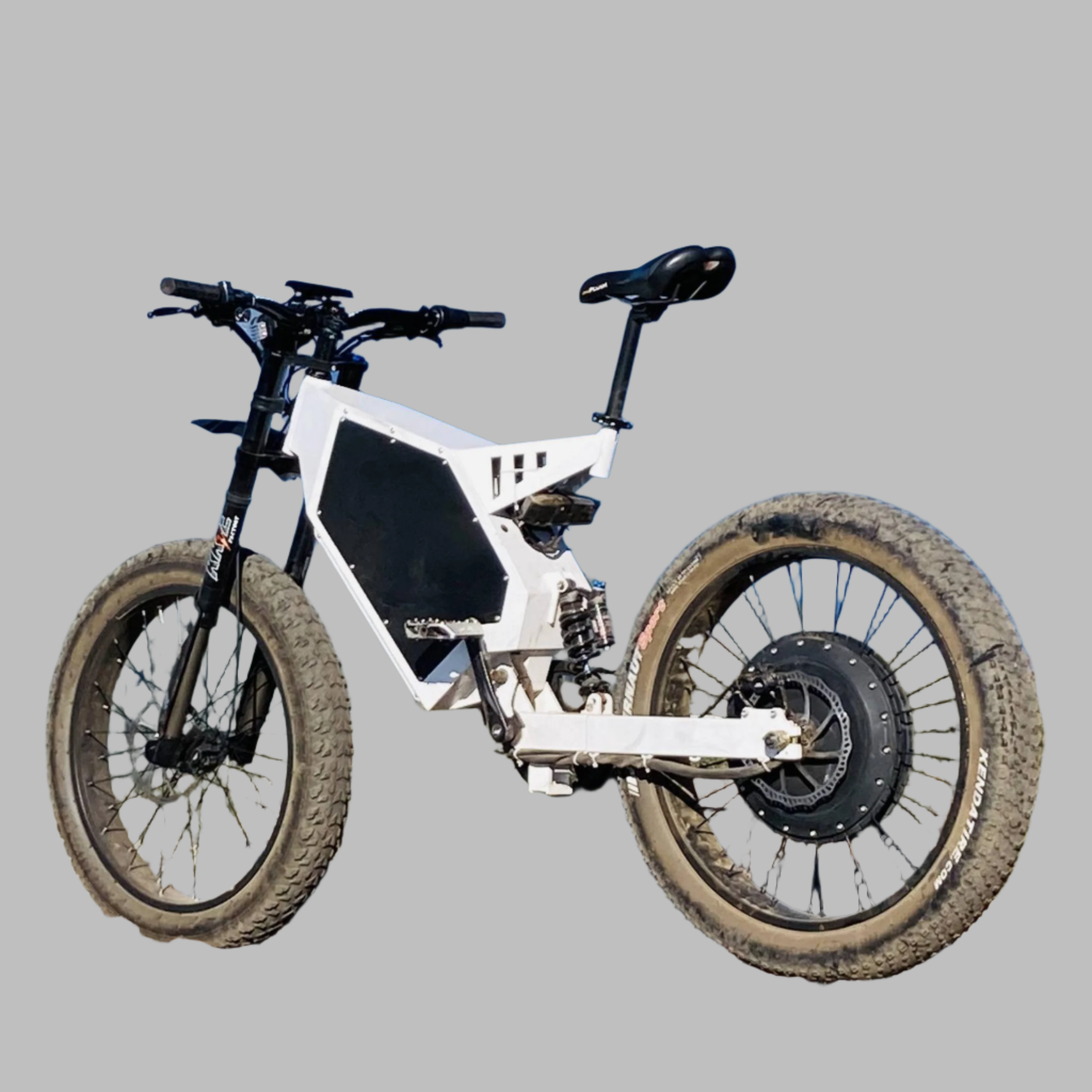 72V 40AH battery powering 85-90km range for adventure riding