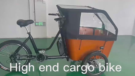 Canopy add-on for shaded cargo space during sunny urban adventures
