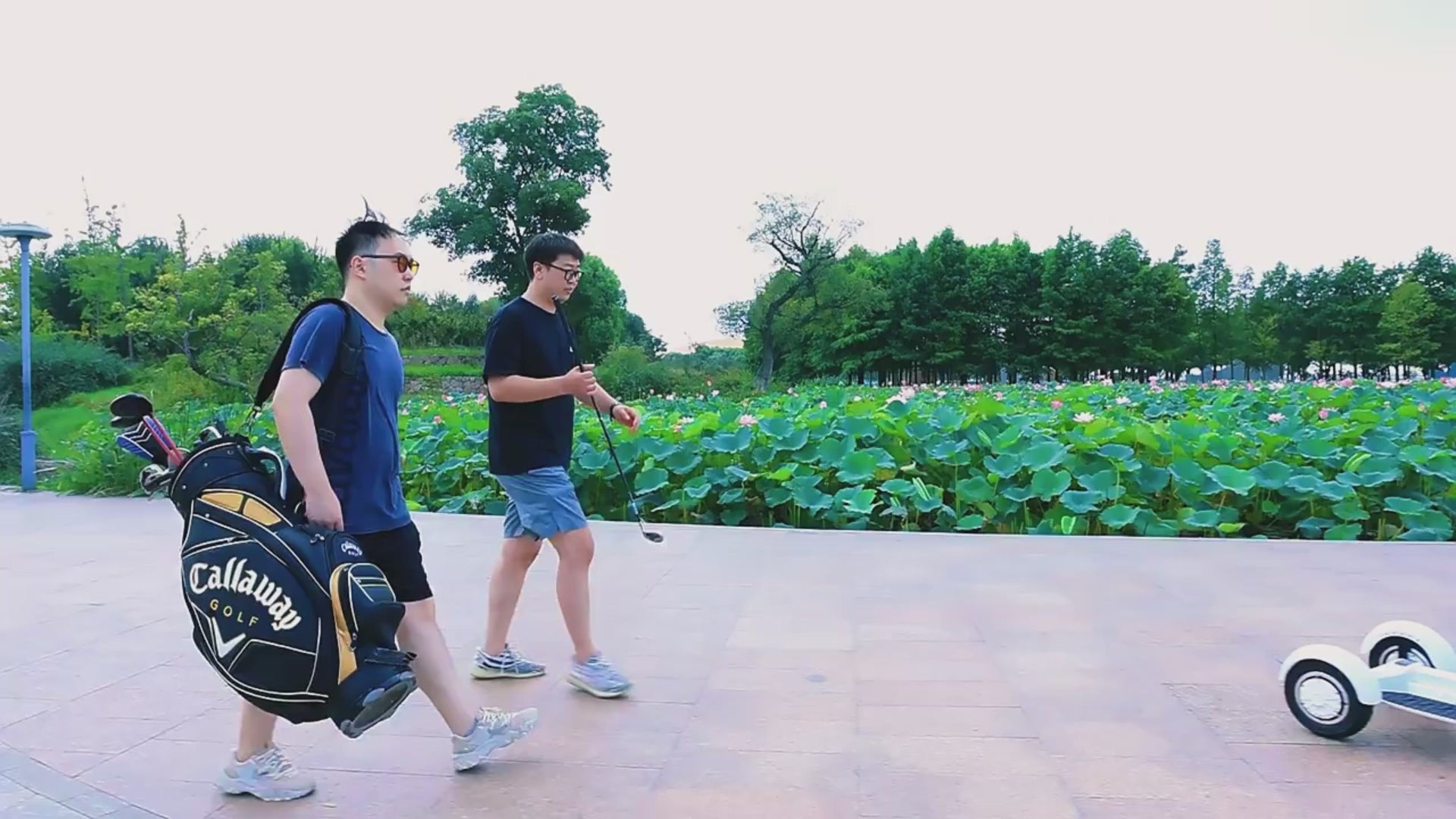 IOT-enabled electric scooter syncing with smartphone for remote lock/unlock