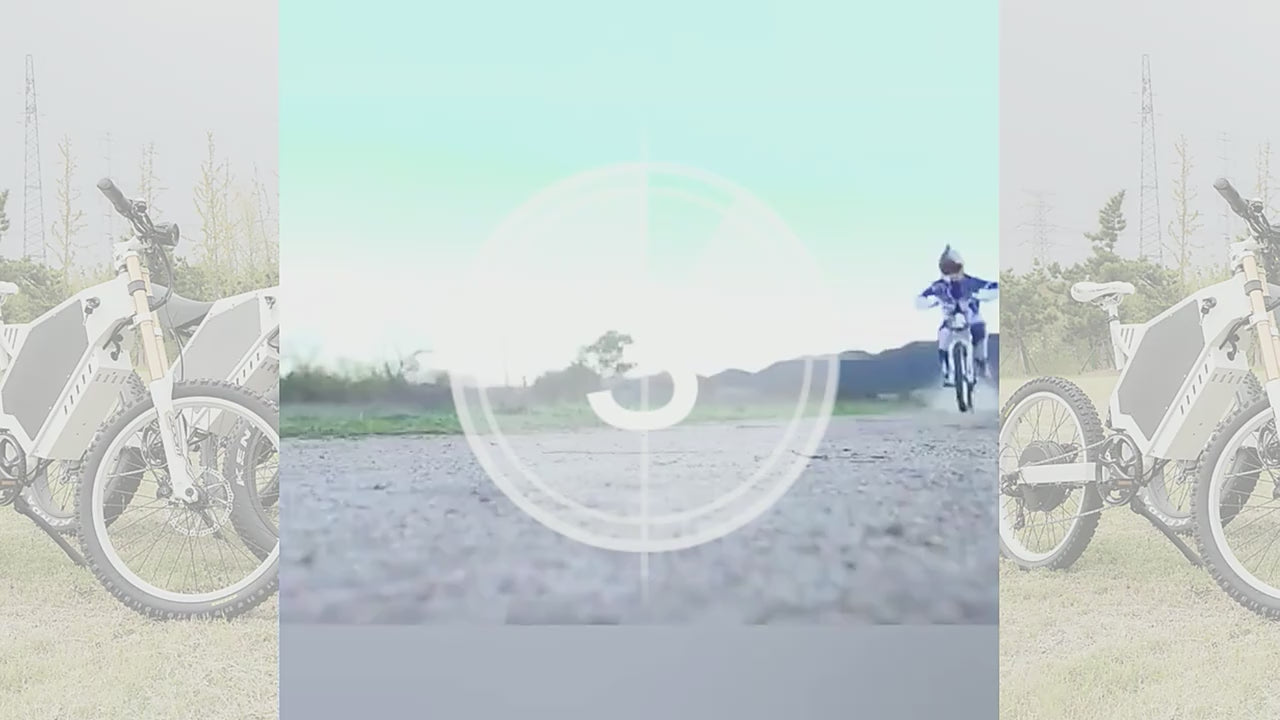 72V e-bike with 100km/h speed and KKE suspension